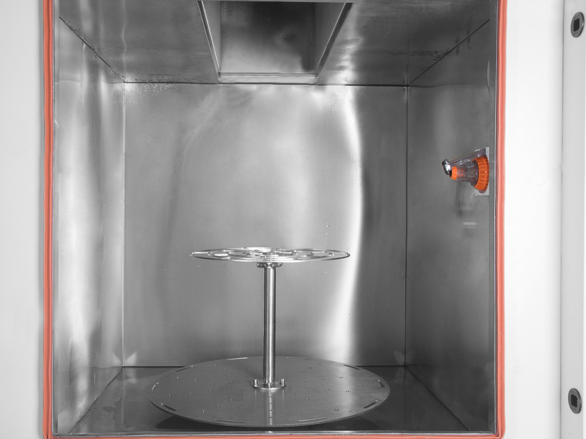 試驗(yàn)箱內(nèi)部示意圖