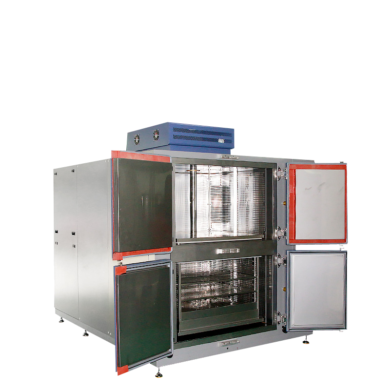 大型雙開門冷熱沖擊試驗(yàn)箱示意圖
