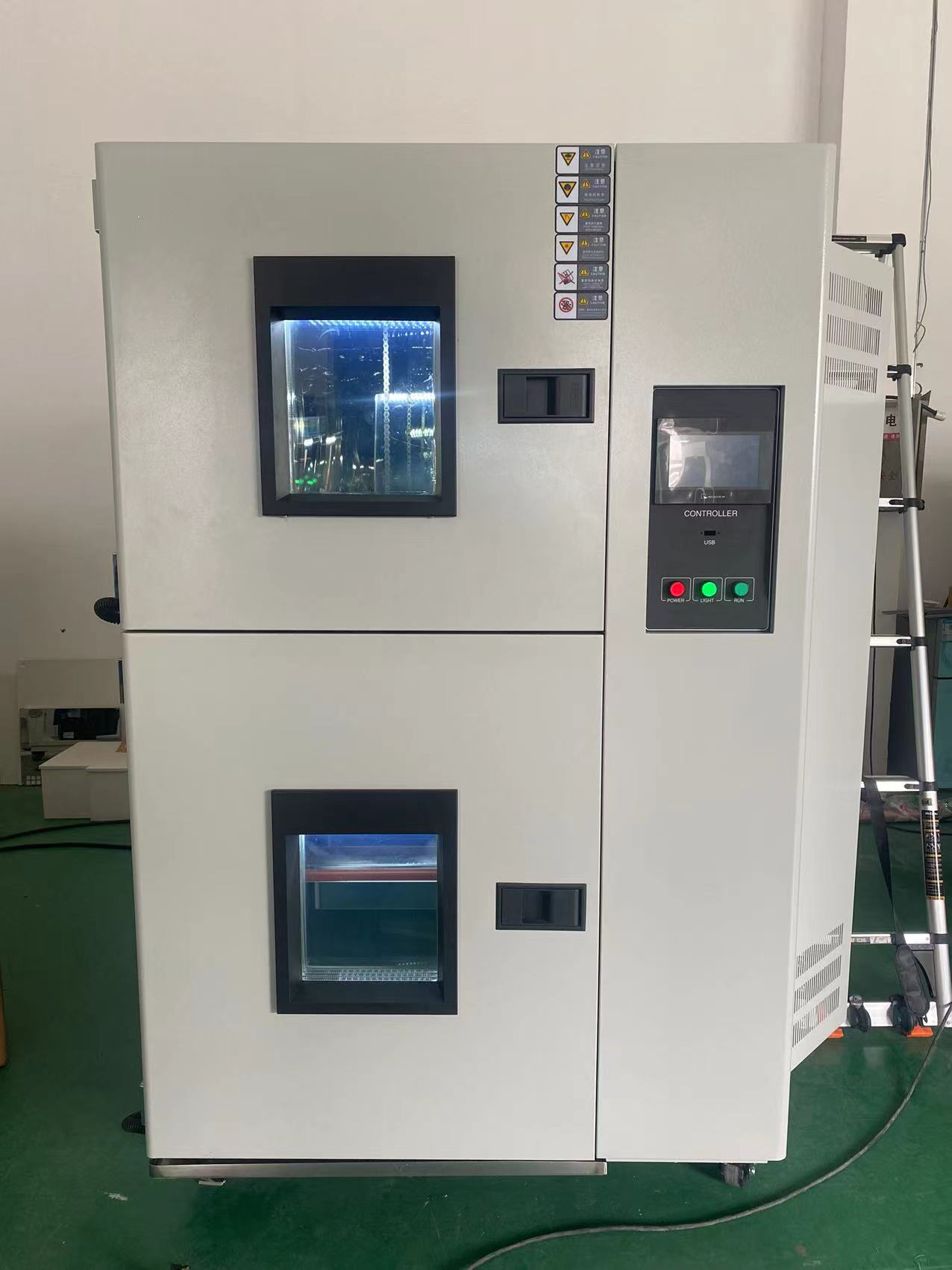 兩箱冷熱沖擊試驗(yàn)箱示意圖